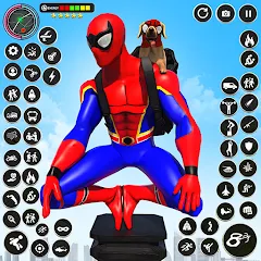 Скачать взлом Miami Superhero: Spider Games  [МОД Много монет] - последняя версия apk на Андроид