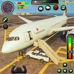 Взломанная Real Flight Sim Airplane Games (Реал Флайт Сим Авиасимуляторы игры на самолеты)  [МОД Много денег] - последняя версия apk на Андроид
