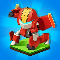 Взломанная Merge Plane Robots Idle Empire (Мердж Плейн Роботы)  [МОД Unlocked] - последняя версия apk на Андроид
