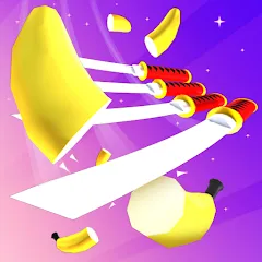 Взломанная Flying Cut (Флайинг кат)  [МОД Mega Pack] - последняя версия apk на Андроид