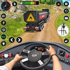 Взлом Oil Truck Games: Driving Games  [МОД Все открыто] - последняя версия apk на Андроид