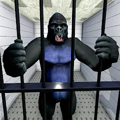 Скачать взломанную Gorilla Smash City Escape Jail  [МОД Много денег] - стабильная версия apk на Андроид
