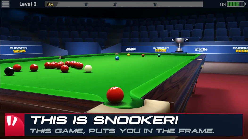 Snooker Stars - 3D Online Spor (Снукер Старс)  [МОД Бесконечные монеты] Screenshot 1