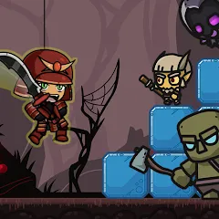 Скачать взломанную samurai adventure (самурайские приключения)  [МОД Unlocked] - последняя версия apk на Андроид