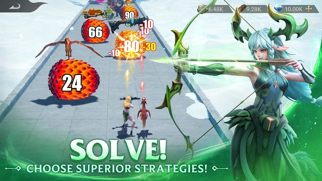 Puzzles & Chaos: Frozen Castle  [МОД Много денег] Screenshot 2