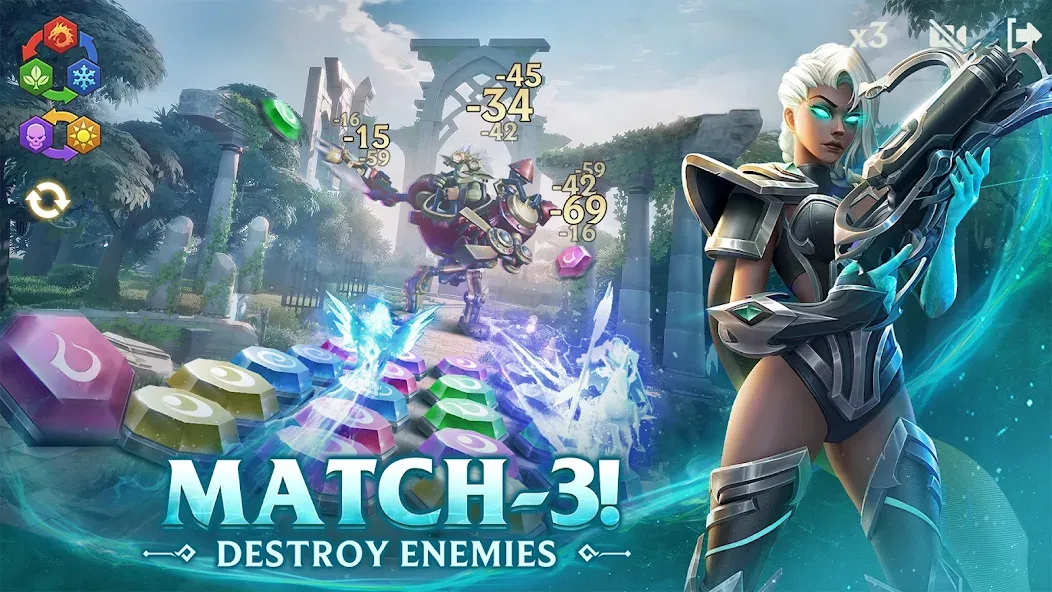 Puzzles & Chaos: Frozen Castle  [МОД Много денег] Screenshot 4