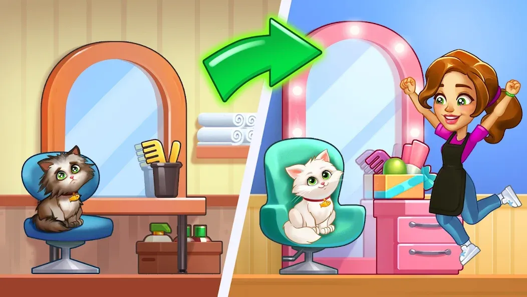 Makeover Salon: Beauty Mania (Маковер Салон)  [МОД Mega Pack] Screenshot 5