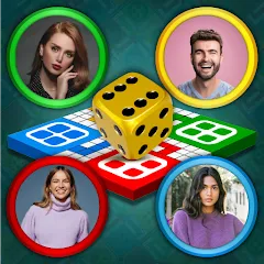 Взлом Multiplayer Dice Ludo Games (Мультиплеер Дайс Лудо Игры)  [МОД Много денег] - полная версия apk на Андроид
