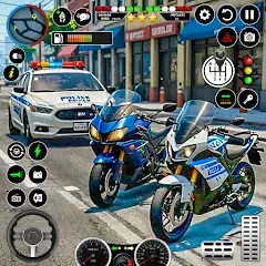 Скачать взлом NYPD Police Car Parking Game  [МОД Много монет] - полная версия apk на Андроид