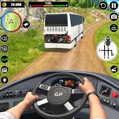 Взломанная Offroad Bus Simulator Bus Game (Оффроуд Автобус Симулятор Игра)  [МОД Бесконечные монеты] - последняя версия apk на Андроид
