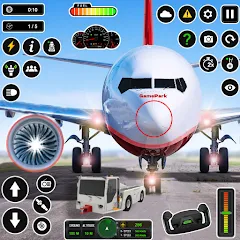 Взлом Pilot Simulator: Airplane Game  [МОД Меню] - полная версия apk на Андроид