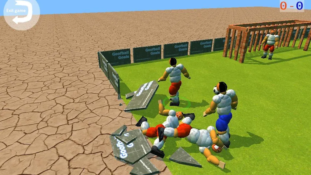 Goofball Goals Soccer Game 3D (Гуфбол Голз Соккер Гейм 3Д)  [МОД Menu] Screenshot 2