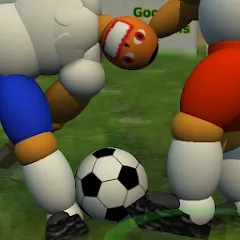 Взлом Goofball Goals Soccer Game 3D (Гуфбол Голз Соккер Гейм 3Д)  [МОД Menu] - последняя версия apk на Андроид