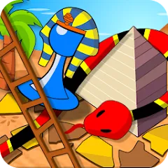 Скачать взломанную Snakes and Ladders (Змеи и лестницы)  [МОД Много денег] - последняя версия apk на Андроид