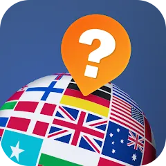 Взломанная Geography Quiz - World Flags 1  [МОД Unlimited Money] - полная версия apk на Андроид