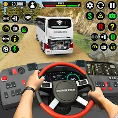 Скачать взлом Bus Simulator 2023 - City Bus  [МОД Menu] - стабильная версия apk на Андроид