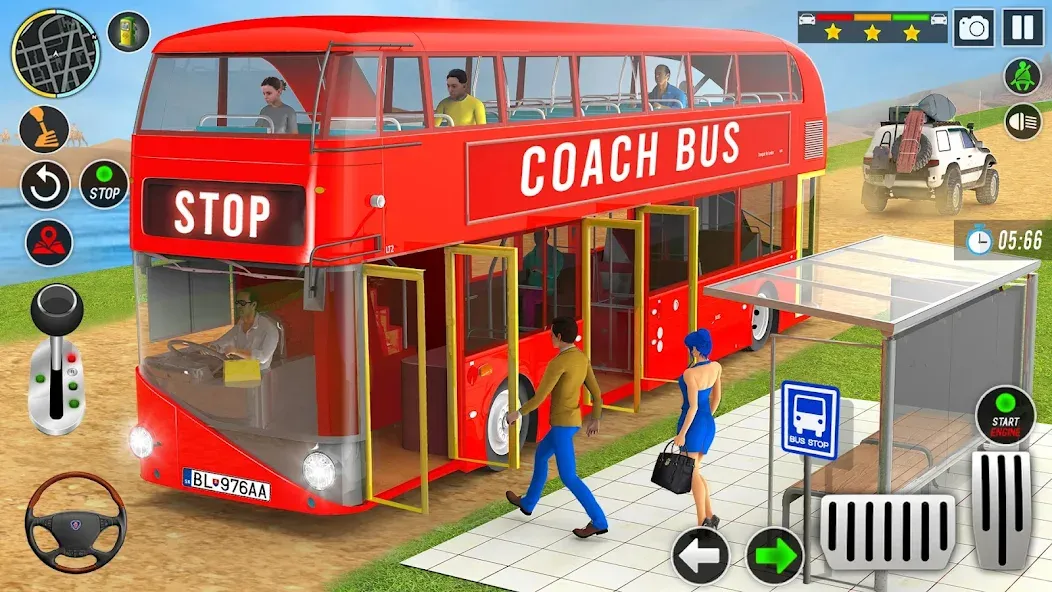 City Bus Simulator Bus Games (Сити Бас Симулятор Бас Игры)  [МОД Много денег] Screenshot 3