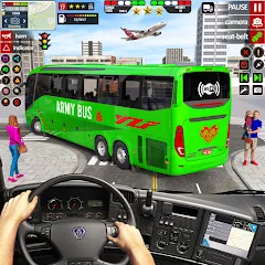 Скачать взлом US Military Coach Simulator 3D  [МОД Меню] - последняя версия apk на Андроид
