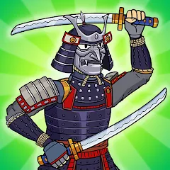 Скачать взломанную Crazy Samurai (Крэйзи Самурай)  [МОД Все открыто] - полная версия apk на Андроид