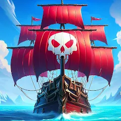 Взломанная Pirate Ships・Build and Fight  [МОД Много монет] - последняя версия apk на Андроид
