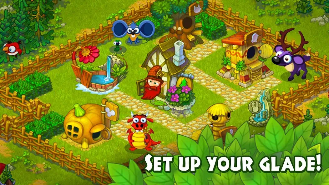 Animal Village: Forest Ranch  [МОД Много монет] Screenshot 1