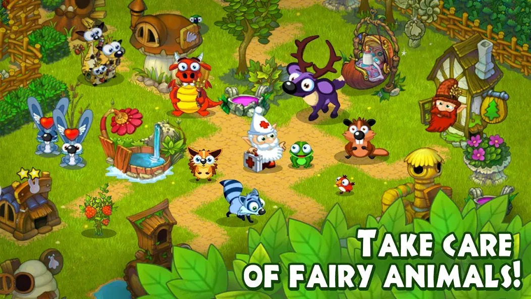 Animal Village: Forest Ranch  [МОД Много монет] Screenshot 3