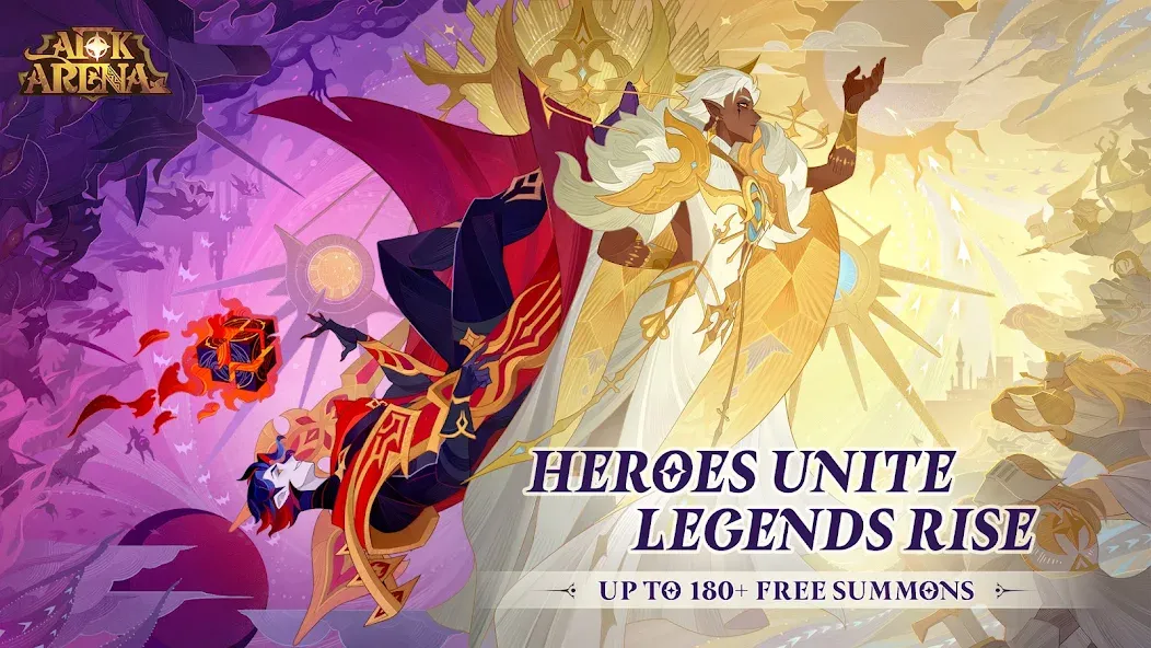 Thánh Địa AFK  [МОД Много денег] Screenshot 1