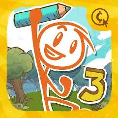 Скачать взломанную Draw a Stickman: EPIC 3 (Нарисуй палочного человечка)  [МОД Unlocked] - стабильная версия apk на Андроид