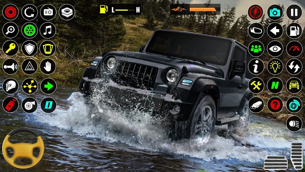 Offroad SUV: 4x4 Driving Game. (Оффроуд внедорожник)  [МОД Unlocked] Screenshot 1