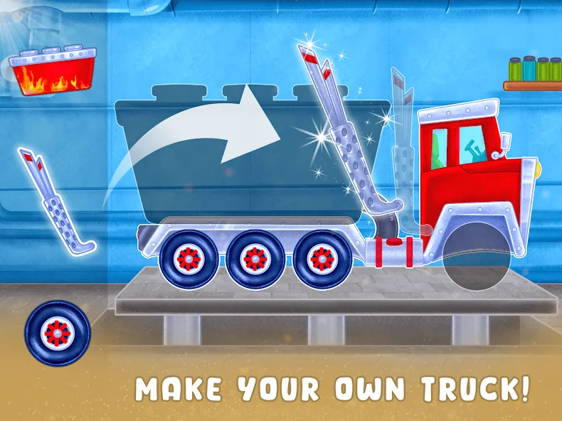 Oil Tanker Truck Games  [МОД Много денег] Screenshot 1