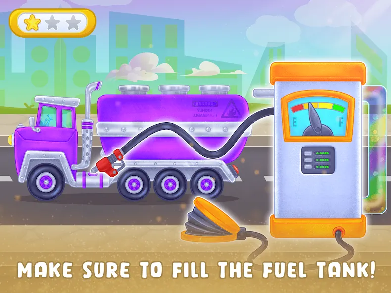 Oil Tanker Truck Games  [МОД Много денег] Screenshot 3