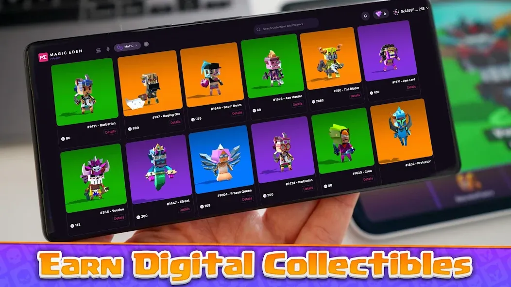 Hunters On-Chain TESTNET (Хантерс Он)  [МОД Много монет] Screenshot 2