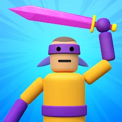 Взлом Ragdoll ninja: Imposter hero (Рагдолл Ниндзя)  [МОД Menu] - последняя версия apk на Андроид