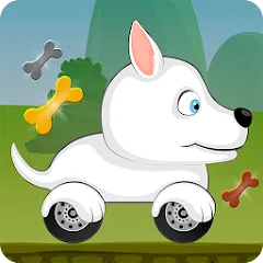 Взлом Racing games for kids - Dogs  [МОД Unlocked] - последняя версия apk на Андроид