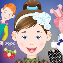 Взломанная Dress Up game for girls  [МОД Все открыто] - стабильная версия apk на Андроид