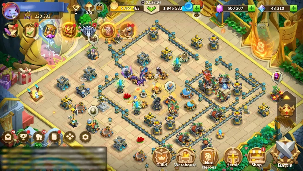 Castle Clash: World Ruler (Кастл Клаш)  [МОД Много денег] Screenshot 1