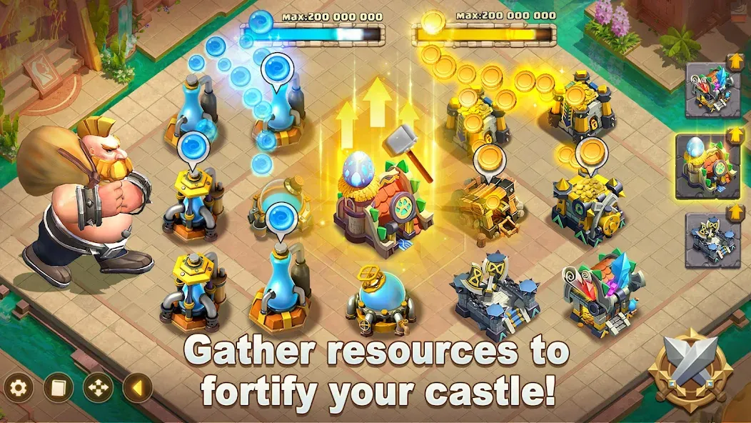 Castle Clash: World Ruler (Кастл Клаш)  [МОД Много денег] Screenshot 4