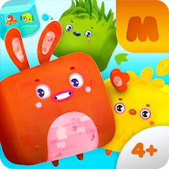 Взлом Cutie Cubies  [МОД Много монет] - последняя версия apk на Андроид
