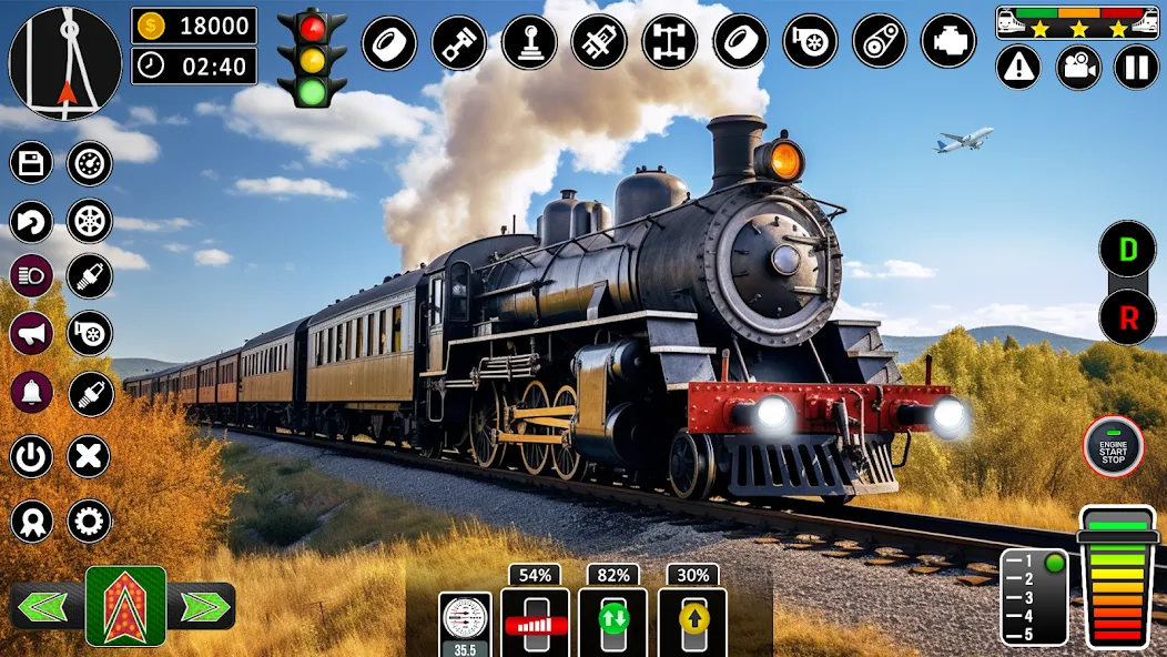 City Train Games Driver Sim 3D  [МОД Много денег] Screenshot 3