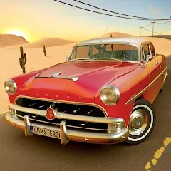 Скачать взлом Long Road Trip - Car Driving (Лонг Роуд Трип)  [МОД Бесконечные деньги] - стабильная версия apk на Андроид