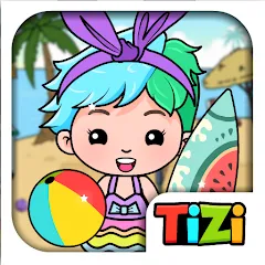 Взлом Tizi Town - My Hotel Games  [МОД Бесконечные монеты] - стабильная версия apk на Андроид