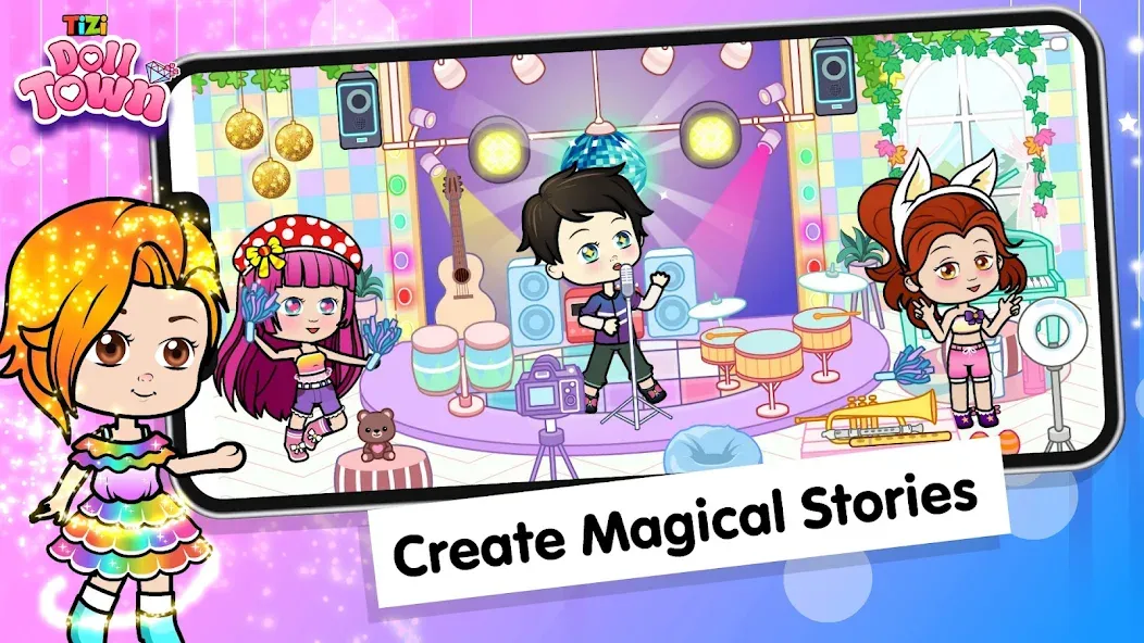 Tizi Town: Doll Dress Up Games  [МОД Unlimited Money] Screenshot 5