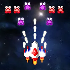 Взлом Galaxiga Retro Arcade Action (Галаксига Ретро Аркейд Экшн)  [МОД Бесконечные деньги] - последняя версия apk на Андроид