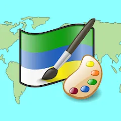 Взлом Draw The Flag - Quiz & Maker  [МОД Unlimited Money] - стабильная версия apk на Андроид