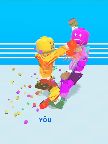 Block Fighter: Boxing Battle (Блок Файтер)  [МОД Меню] Screenshot 5