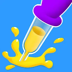 Скачать взлом Paint Dropper: draw puzzle (Пэйнт Дроппер)  [МОД Много денег] - последняя версия apk на Андроид