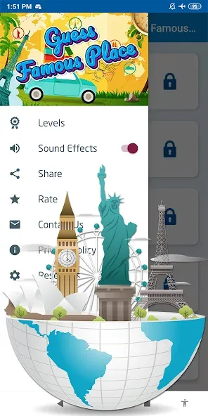 Guess the famous place  [МОД Unlimited Money] Screenshot 5