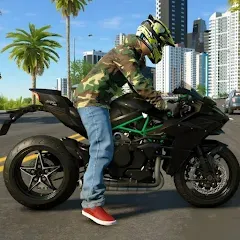 Взлом Kawasaki Ninja H2r Games 3D (Кавасаки Ниндзя 2р Игры 3D)  [МОД Menu] - полная версия apk на Андроид