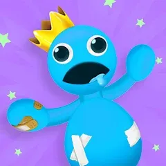 Взлом Kick The Rainbow Monster (Кик зе Рэйнбоу Френдс)  [МОД Меню] - полная версия apk на Андроид