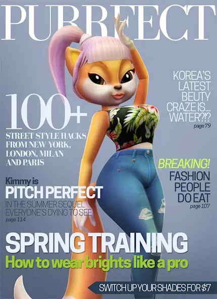 Talking Cat Kimmy Superstar  [МОД Много монет] Screenshot 2